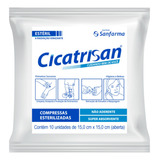 Compressa Não Aderente Estéril 15x15 - 100 Unidades