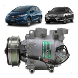 Compressor Ar Cond Honda Fit 2008 2009 A 2013 Trse07 City 10