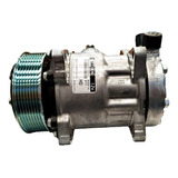 Compressor Ar Condicionado Sanden 7h15 12v 8pk Modelo 4711