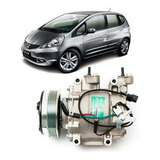 Compressor Ar Mod Sanden Trs Honda Fit 1.5 2007 Ate 2014