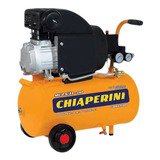Compressor De Ar Elétrico Portátil Chiaperini Mc 7.6/21-2hp Monofásica 21l 2hp 110v Laranja