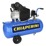 Compressor De Ar Elétrico Portátil Chiaperini Mc 8.5/50l Monofásica 50l 2hp 220v Azul-celeste
