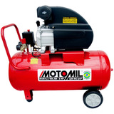 Compressor De Ar Elétrico Portátil Motomil Mam-8,7/50br 50l 2hp 220v