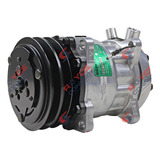 Compressor Modelo Sanden 7h13 7312 8 Orelhas 12v 2a