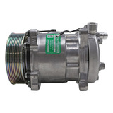 Compressor Sanden 5h14 Universal 12 Volts Polia 8pk 130mm