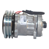 Compressor Sanden Americano 7h15 4478 2a 12v Case New Hollan