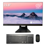Computador All In One Pc Ssd512 Intel Core I7 8gbram 23,8pol Cor Preto 127/220v