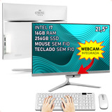 Computador Completo All In One I7 16gb Ssd256gb 21.5 Strong Tech