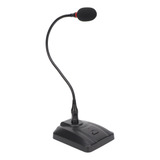 Condensador De Microfone Com Fio Gooseneck, Mesa Flexível De