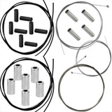 Conduite C/ Teflon Para Freio E Marcha Cabos Completo Bike
