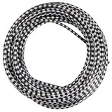 Conduite Xadrez Preto C/ Prata Rolo 10m Com Teflon Bicicleta