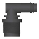 Conector Cotovelo Dentado Flexnet 17mm X 1/2 - 100 Unidades