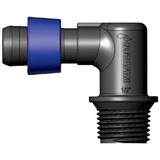 Conector Cotovelo Flexnet Anel Azul Lx 16mm X 1/2 - 100 Uni