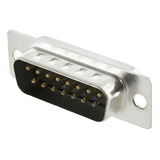 Conector Db15 Serial Macho C/ Pinos Vga Solda Fio Com Nf-e