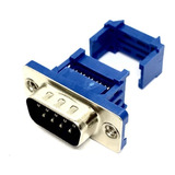 Conector Db9 Macho P/ Flat Cable--pct 10 Peças