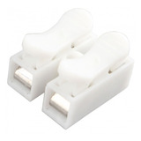 Conector De Fio Led Sem Solda - 2 Vias 50 Unidades