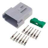 Conector Deutsch Dt04-12p 12 Vias Femea Com Terminais