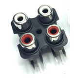 Conector Rca 04 Vias Para Modulo B Buster 2400 Gl