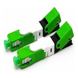Conector Reutilizável Fibra Óptica Ftth Sc Apc 100 Unid 2gab