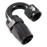 Conexão 8an / An8 Curva 180° Aeroquip All Black - Cód.7160