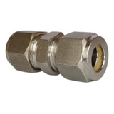Conexão Reta União Od X Od Inox 316 Dupla Anilha ½