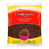 Confeito Escama Crocante Chocolate 500g Harald