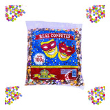 Confete Carnaval Folia Festa - Kit Com 10 Pacotes 1kg Total