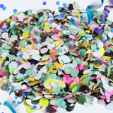 Confete Para Festas Carnaval Folia 1 Kg 10 Pacotes De 100g