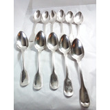 Conjunto 11 Colheres Christofle Francesa De Sobremesa Gveq2