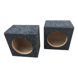 Conjunto 2 Caixas Para Alto Falante 8 Polegadas