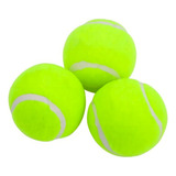 Conjunto 3 Bolinhas Brinquedo Tipo Tênis Para Pet Cachorros Cor Verde