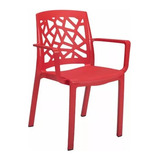 Conjunto 4 Cadeiras De Plástico Stuart Grofillex Original