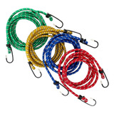 Conjunto 4 Corda Extensor Bagageiro Carga 1.20 Metros