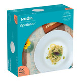 Conjunto 6 Pratos Fundos Menu Duralex Opaline Com Caixa