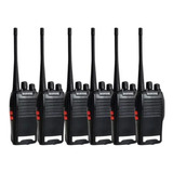Conjunto 6 Rádios Comunicador Baofeng 777 S Melhor Marca