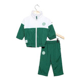 Conjunto Agasalho Bebê Palmeiras Unissex Oficial