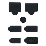 Conjunto Antipoeira 7 Peças Compatível Com Ps5 Phat Digital Cor Preto