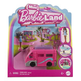 Conjunto Barbieland Mini Veiculos E Acessorios - Mattel
