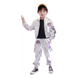 Conjunto Bateria Meninos Meninas Hop Astronaut Space Suits