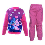 Conjunto Calça Casaco Moletom Flanelado Personagem Infantil