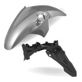Conjunto Carenagem Paralama Frontal + Sup Placa Honda Cb 300