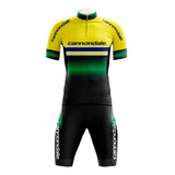 Conjunto Ciclismo Bermuda E Camisa Pro Tour Cannonda Brasil