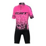 Conjunto Ciclismo Infantil Ert Uniformes Mtb Speed Bike