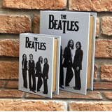 Conjunto Com 2 Caixas Livro Decorativo Em Madeira Luxo