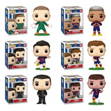 Conjunto Completo Do Funko Fc Barcelona Pop! Futebol (6 Figu
