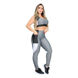 Conjunto Cropped E Calça Conforto Presente Dias Das Mães 
