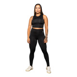 Conjunto De Academia Feminino Fitness Zero Transparência