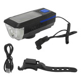 Conjunto De Bicicleta Com Luz Led Azul De 12 Polegadas,
