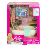 Conjunto De Brinquedo Barbie Banho De Espuma Com Boneca