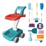 Conjunto De Brinquedos Para Limpeza De Casa, Simulação De